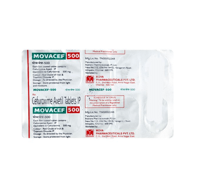 Movacef 500MG Tab