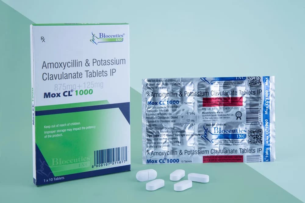 MOX CL 1000MG TAB