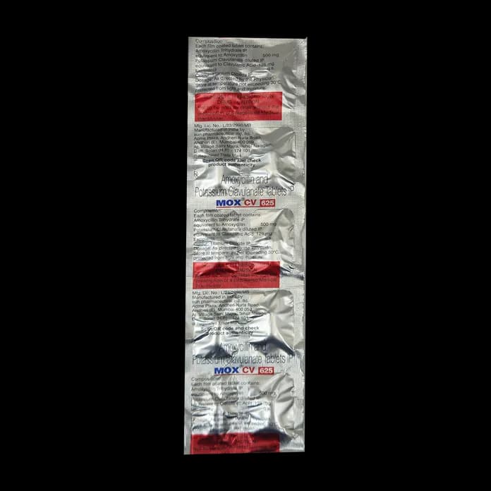 MOX CLAV 625MG TAB 10`S