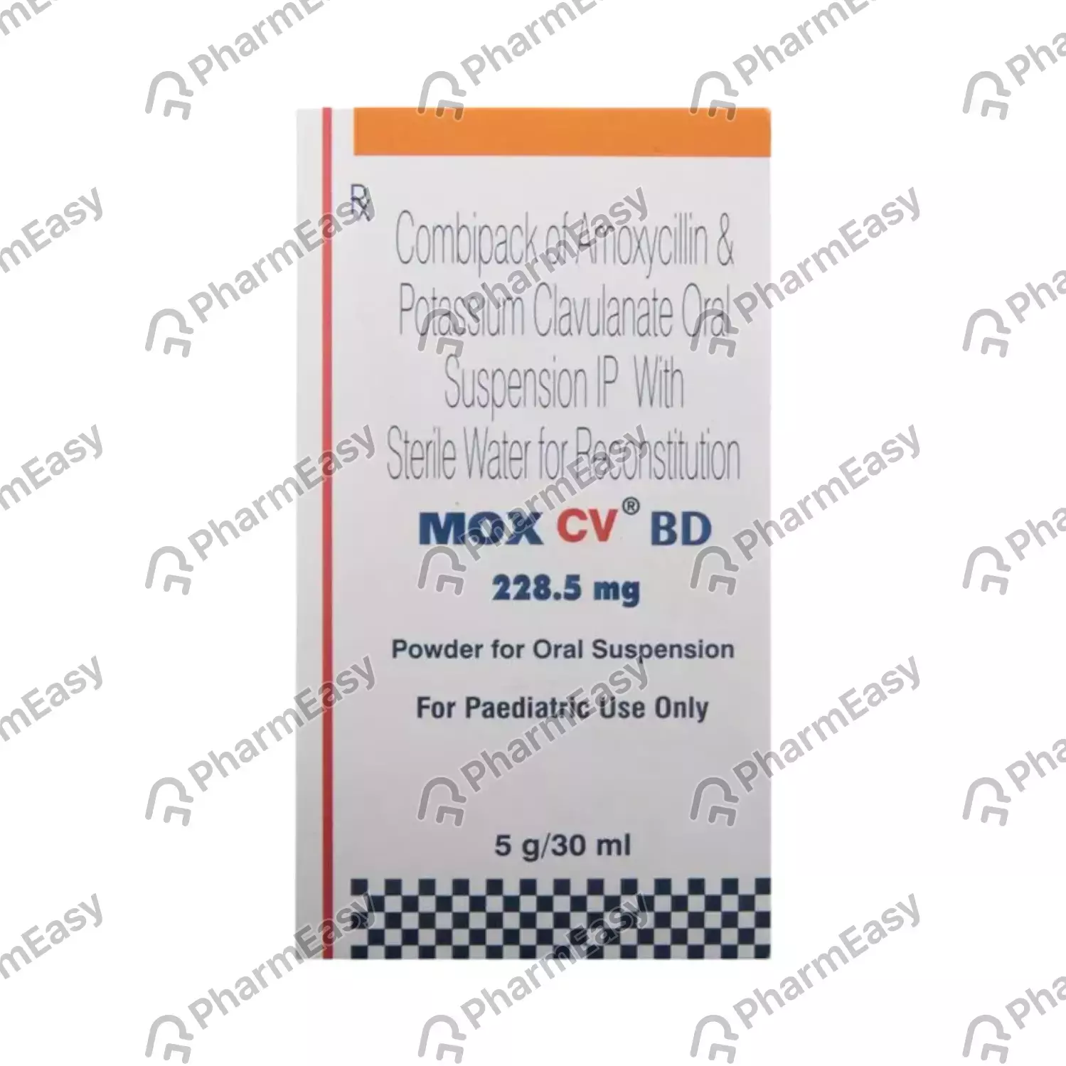MOX CV BD 228.5MG SUS