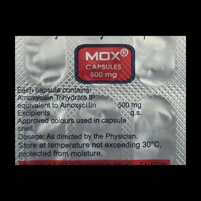 MOX P 500MG TAB 15`S