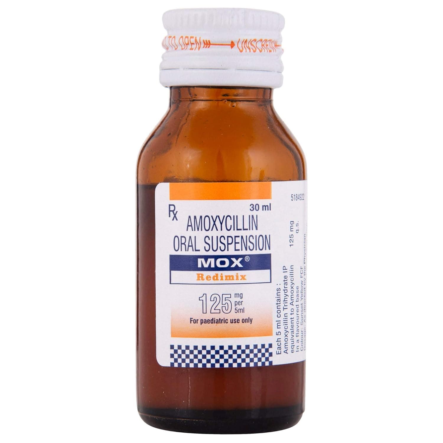 MOX REDIMIX 125MG 60ML