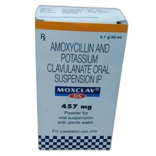 Moxclav Ds 457 Oral Suspension