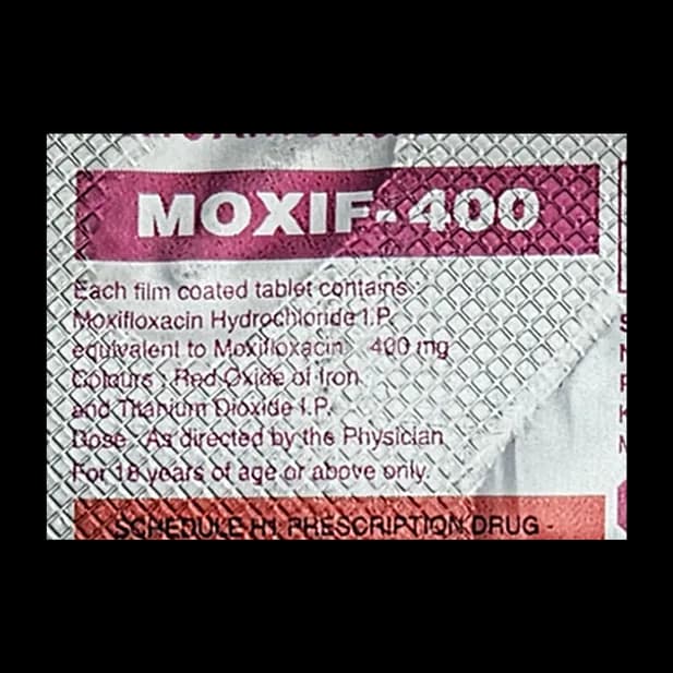 MOXIF 400MG TAB 5`S
