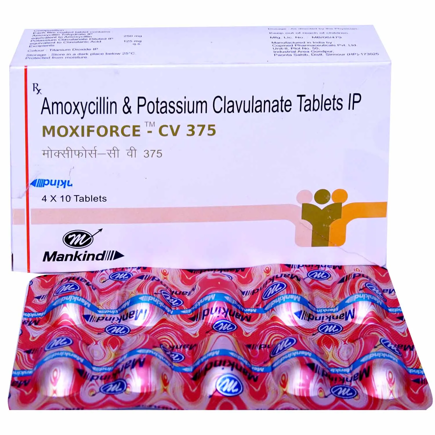 MOXIFORCE CV 375MG TAB