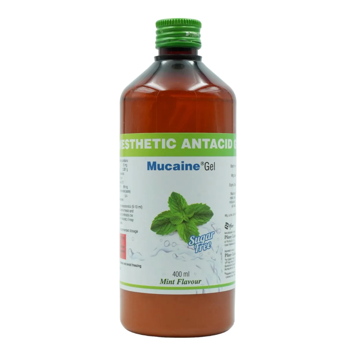 MUCAINE MINT GEL 400ML