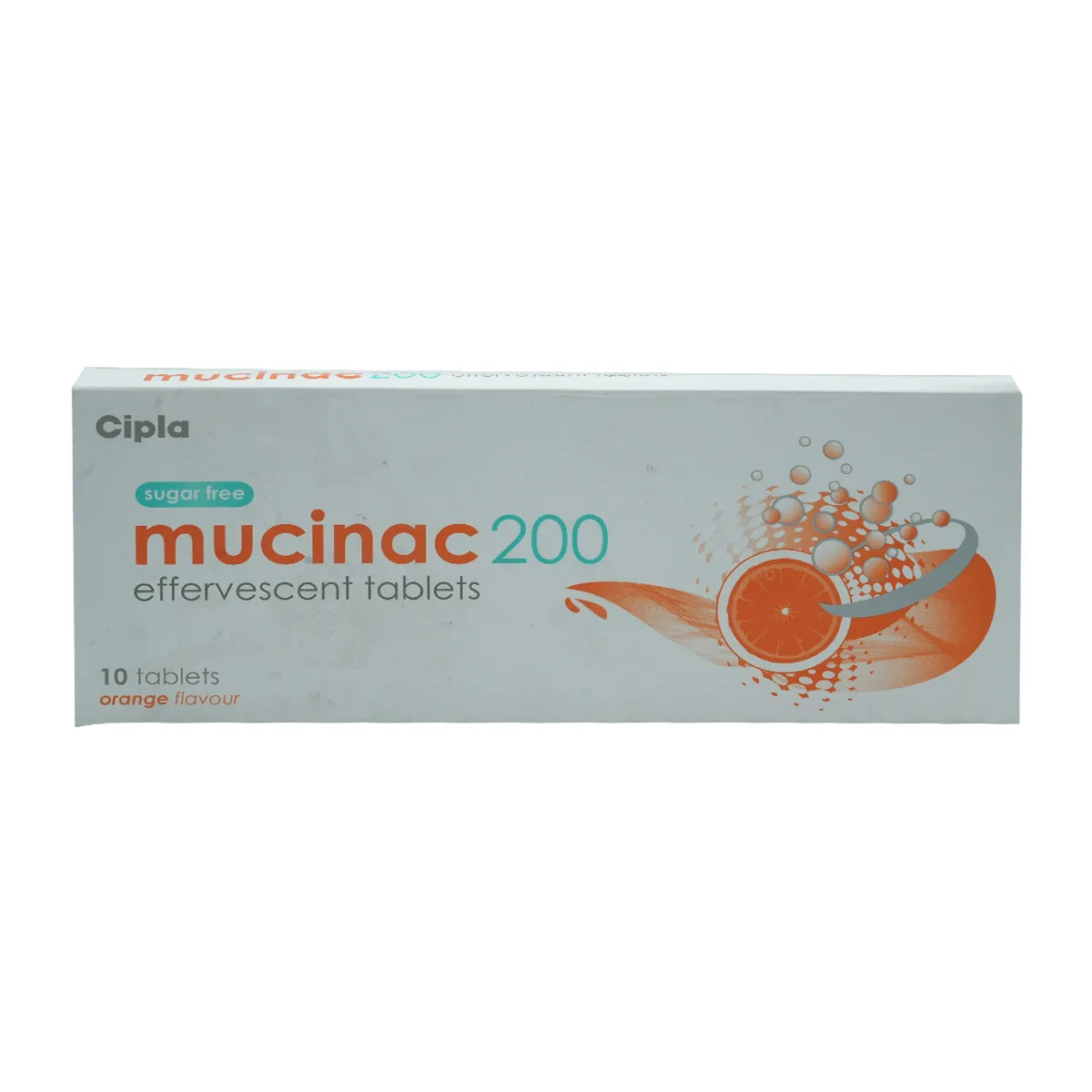 MUCINAC 200MG TAB