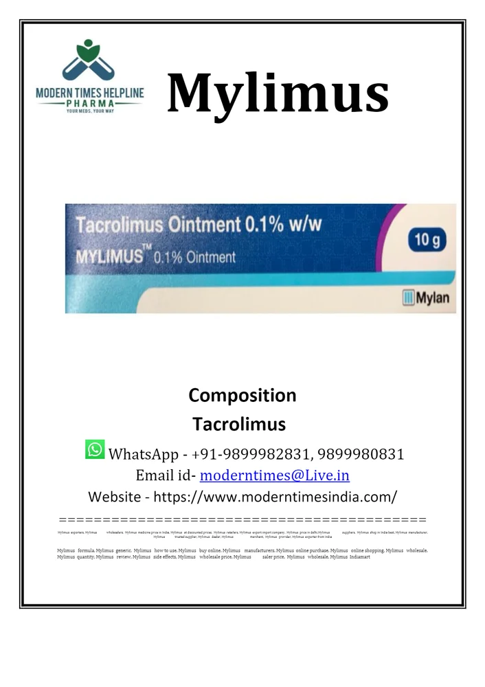 MYLIMUS OINT