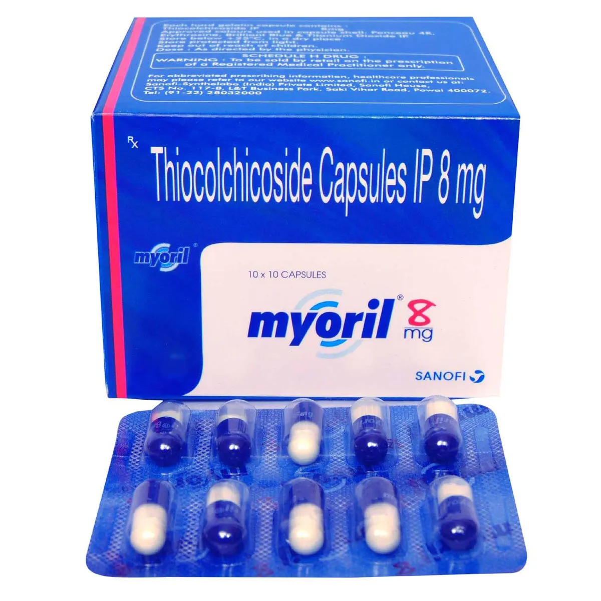 Myoril 8 Capsule