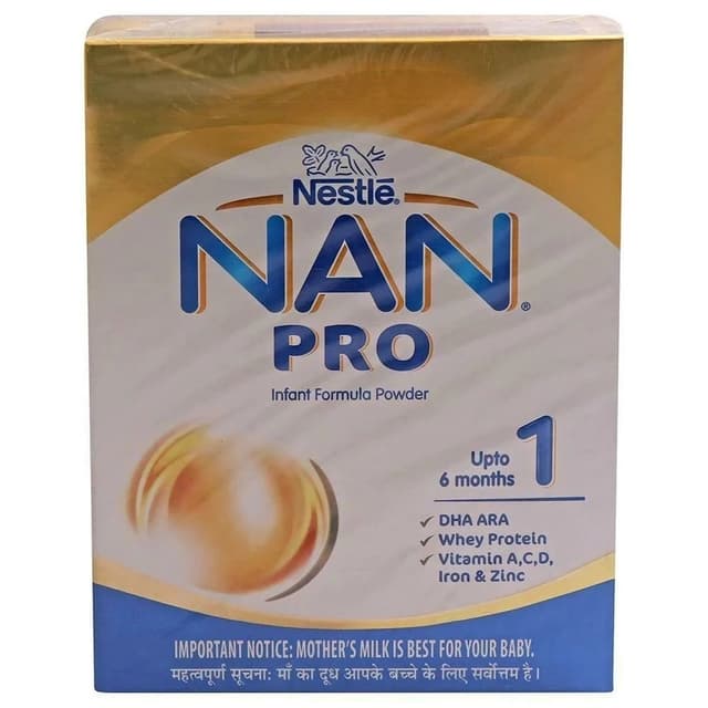Nan Pro 1 Infant Formula Powder (Upto 6 Months)
