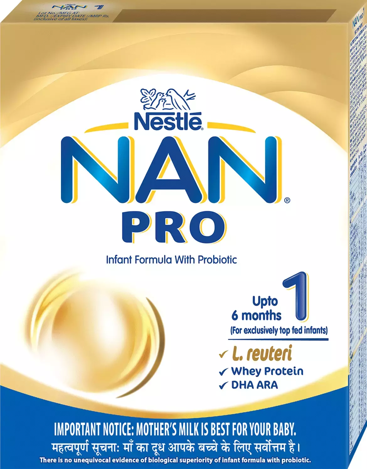 Nan Pro 1 Infant Formula Powder (Upto 6 Months)