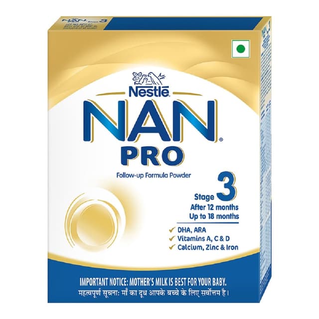 Nan Pro 3 Follow Up Formula Powder (After 12 Months Upto 18 Months)