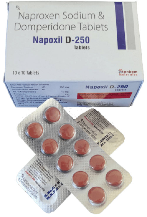 NAPCOX D 250MG TAB