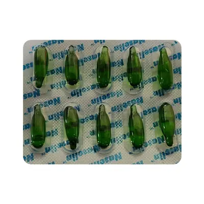 NASELIN STEAM INHALATION CAPS 10`S