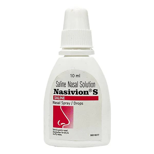 Nasivion S Saline Nasal Spray/Drops