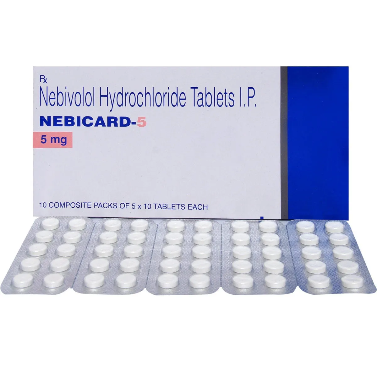 NEBICARD LN 5MG TAB