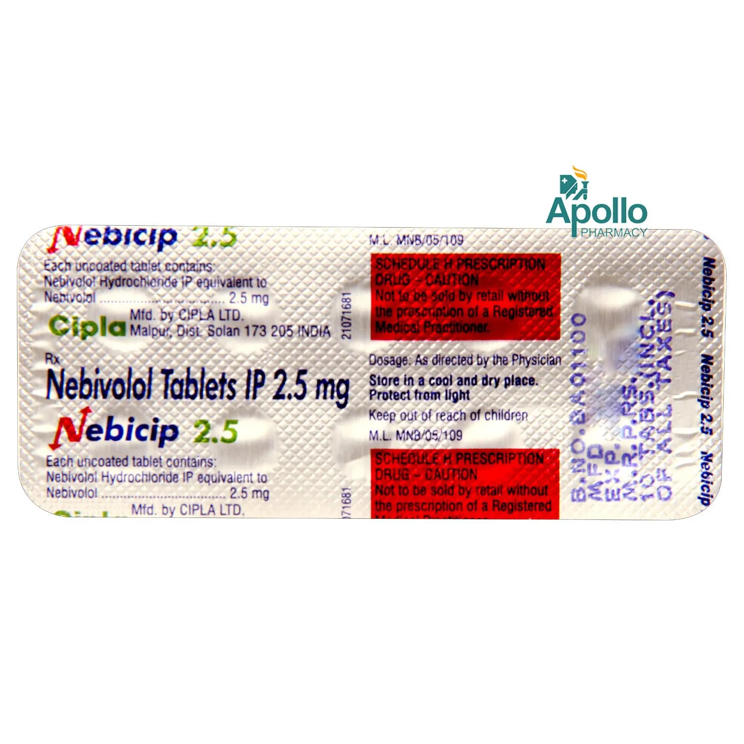 NEBICIP 2.5
