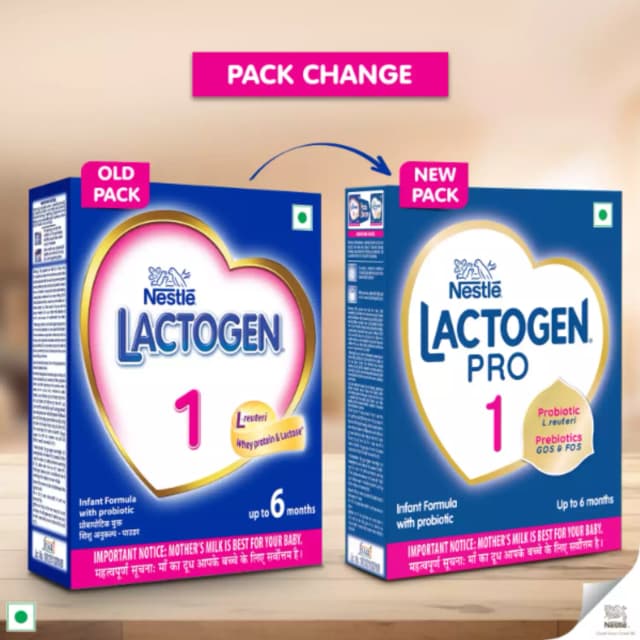 Nestle Lactogen Pro 1 Infant Formula Milk Powder Upto 6 Months