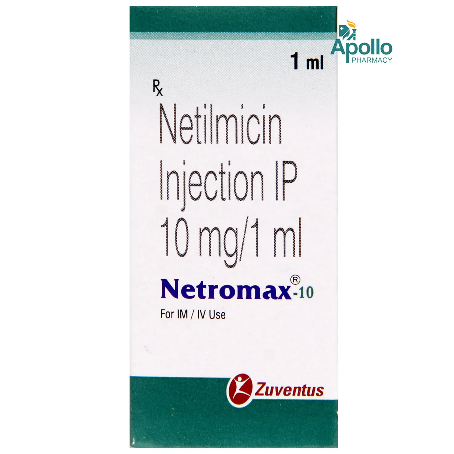 NETROMAX 10MG INJ