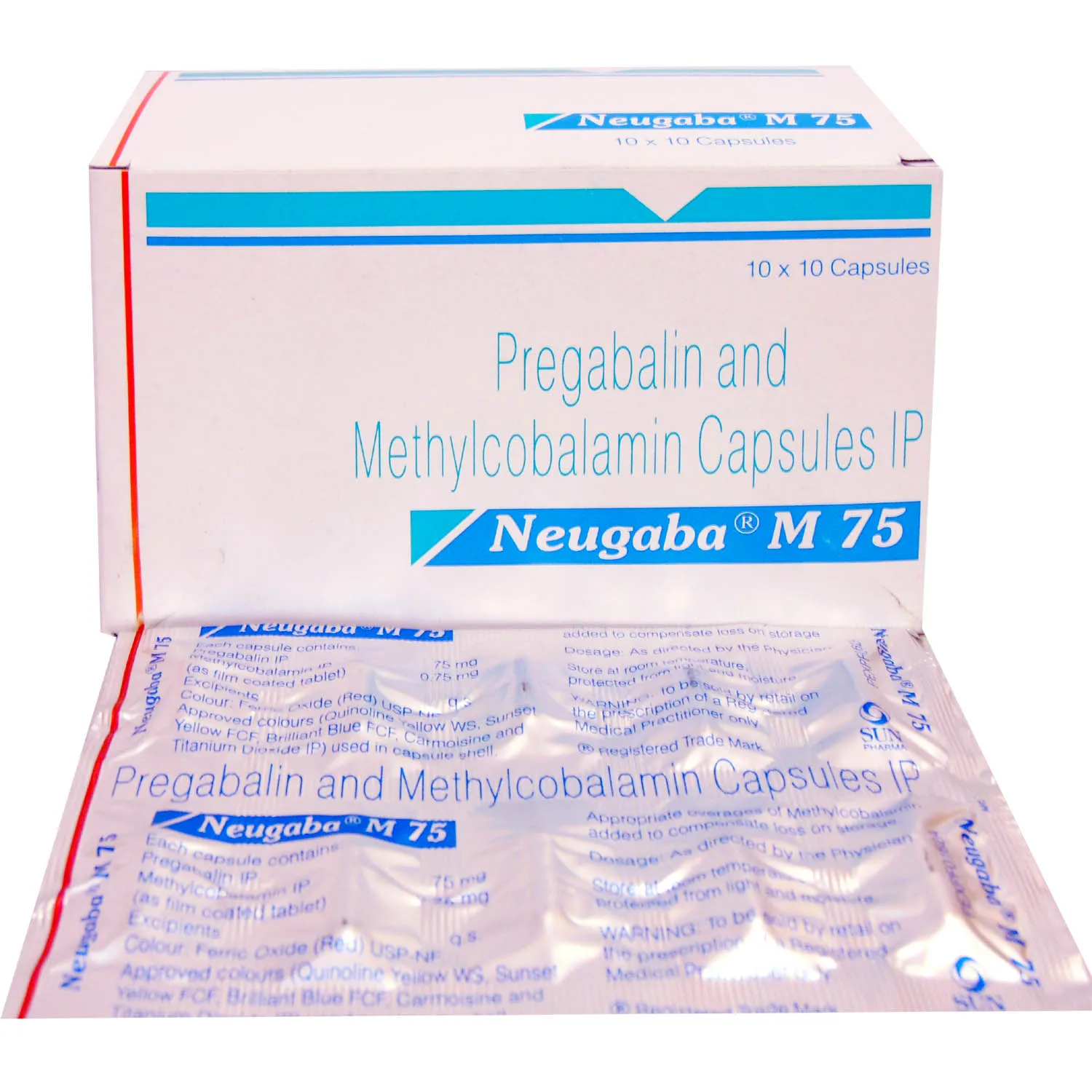 NEUGABA M 75MG CAP