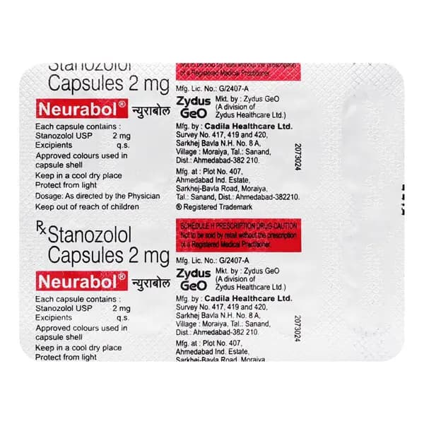 NEURABOL CAP 10`S