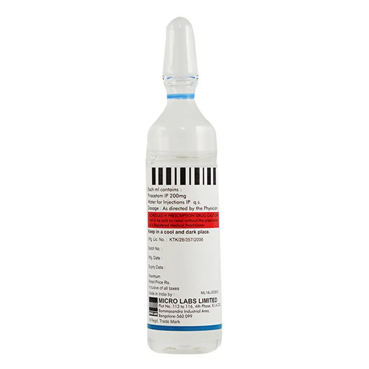 NEUROCETAM INJ 15ML