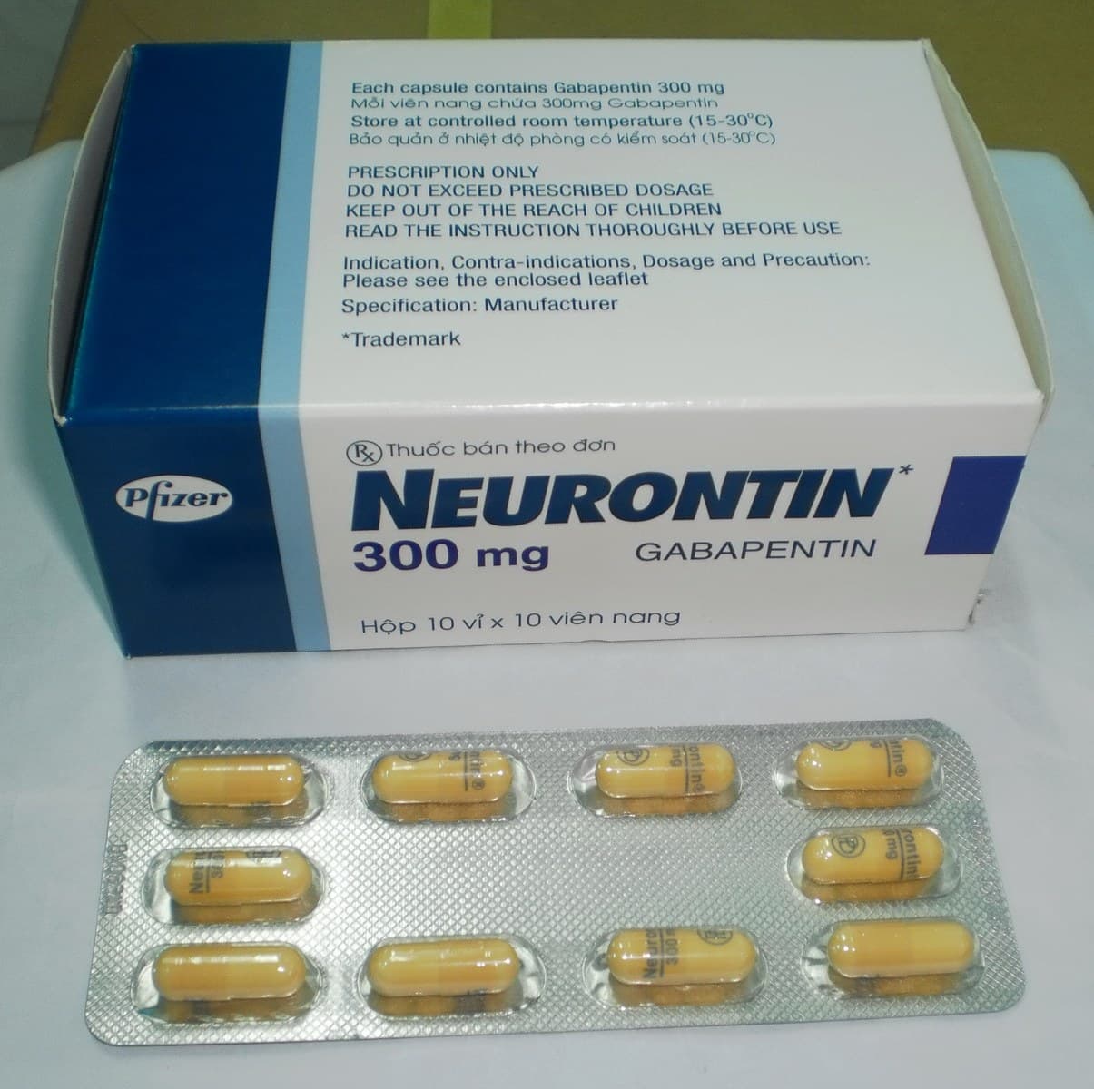 NEURONTIN M 300MG/500MCG TAB