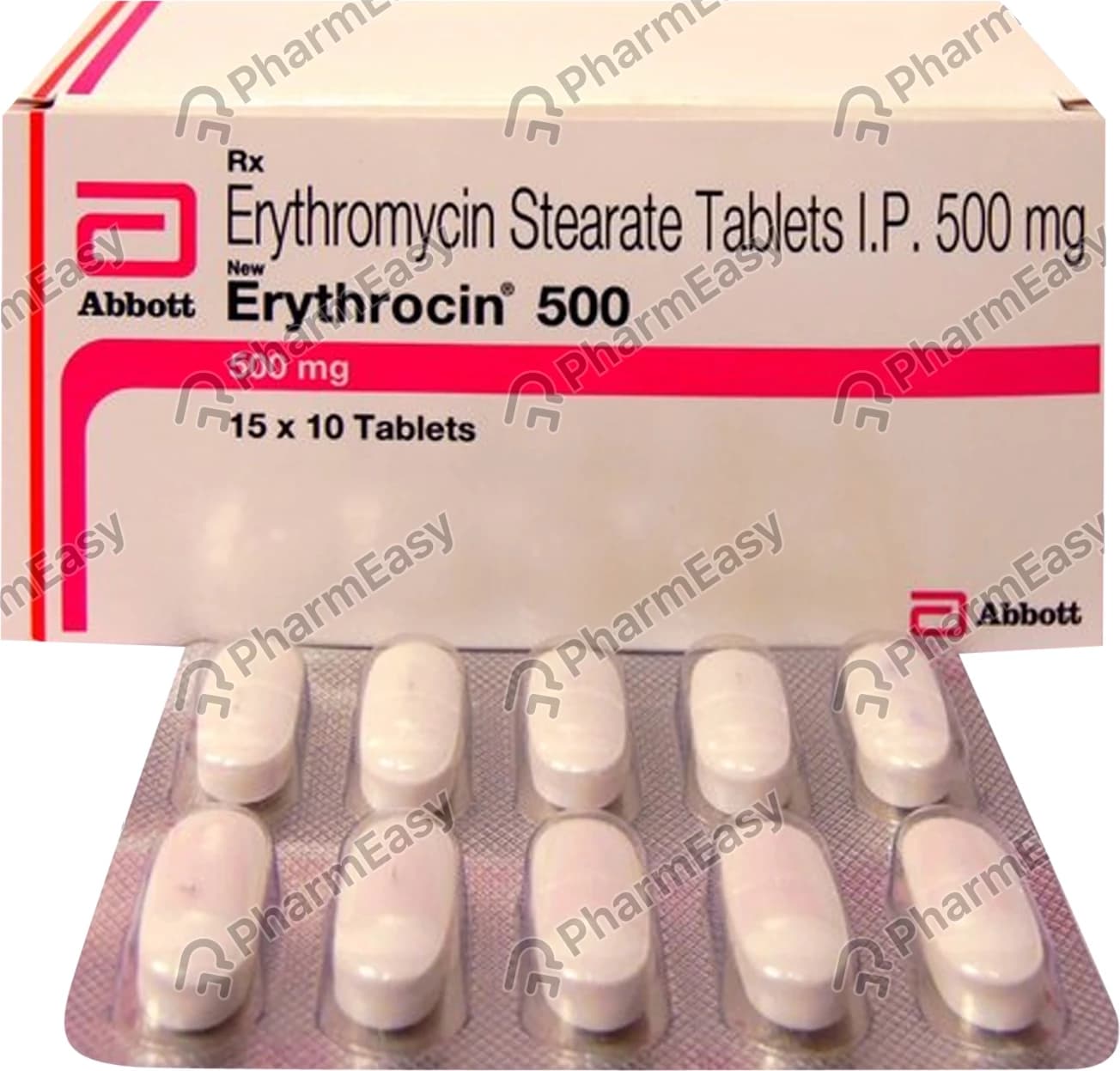 NEW ERYTHROCIN-500MG 10`S