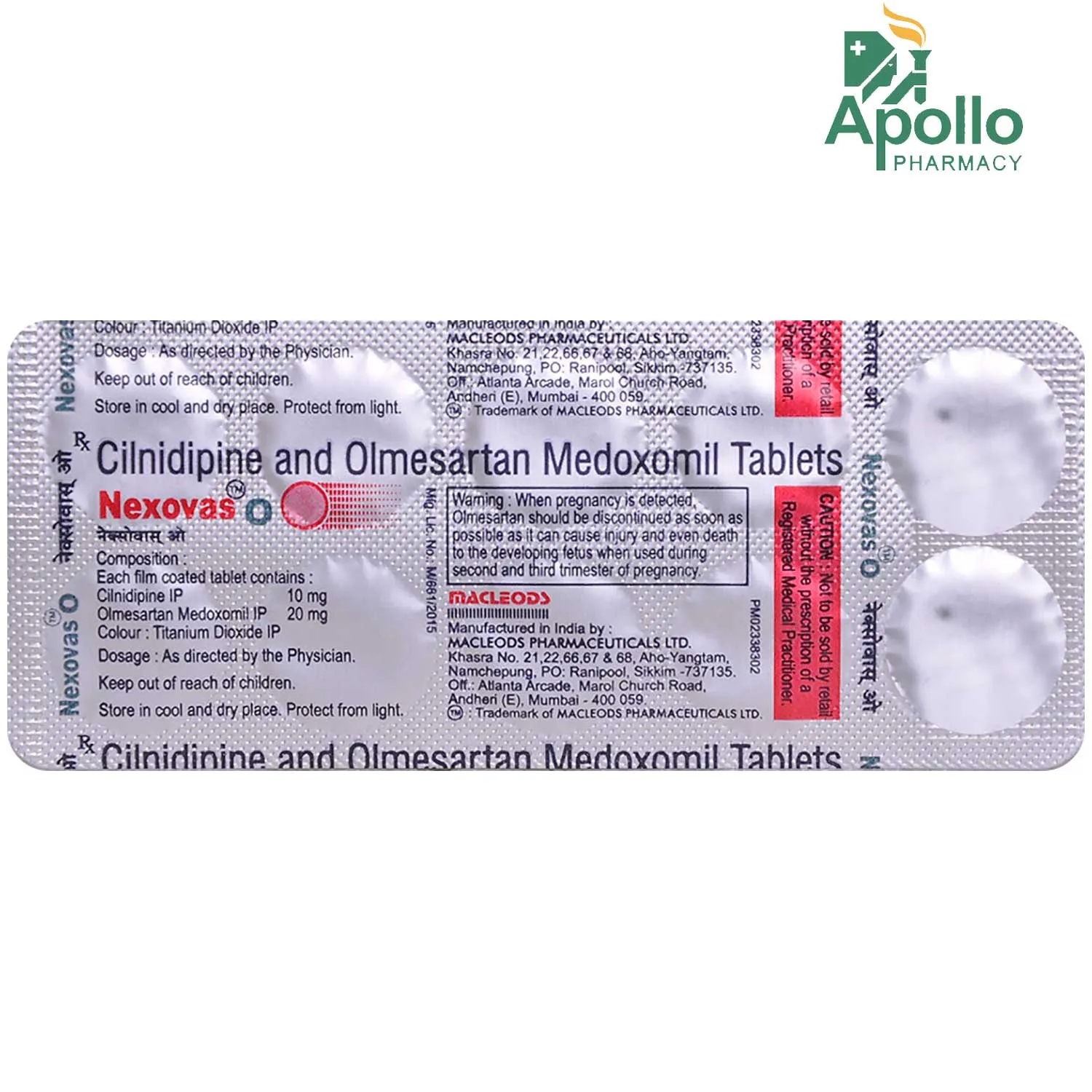 NEXOVAS O TAB