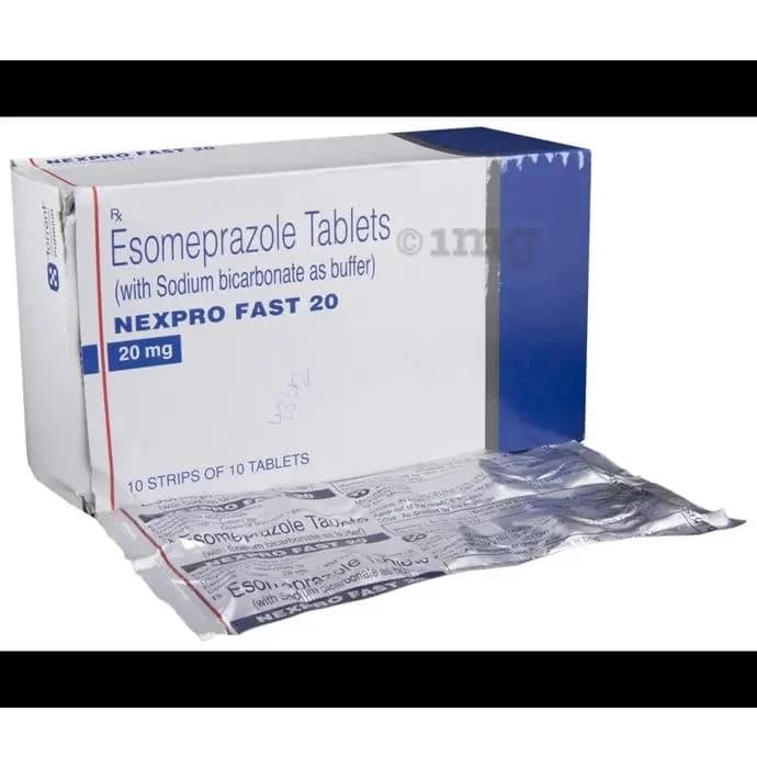 NEXPRO FAST 20MG 10`S