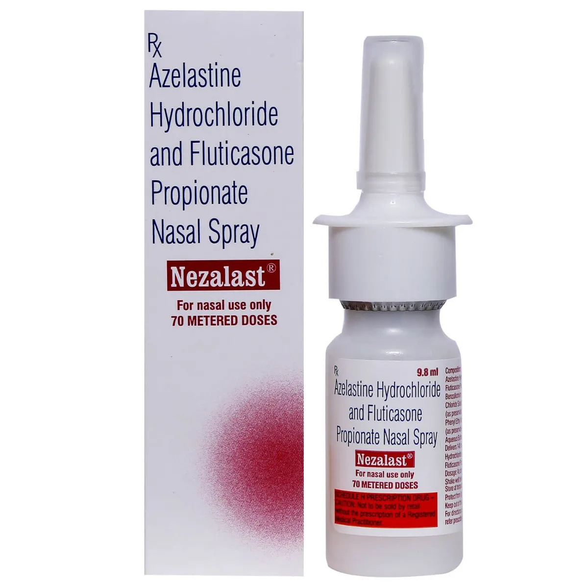 NEZALAST NASAL SPRAY 1`S
