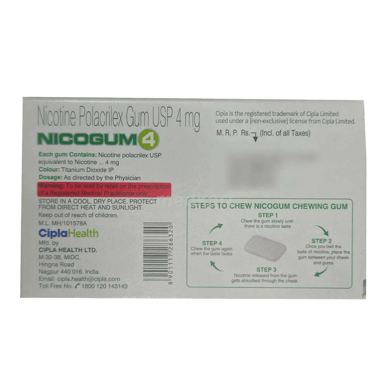 NICOGUM 4MG