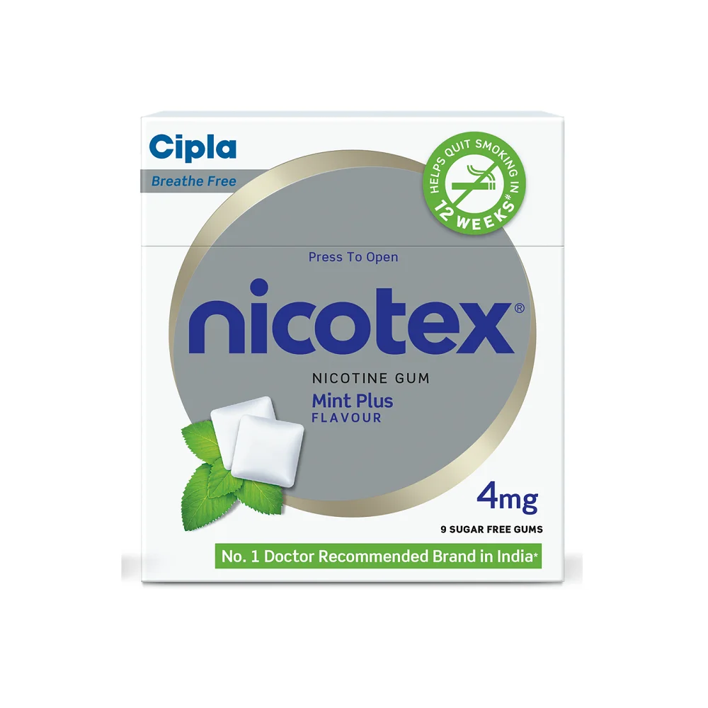 NICOTEX 4 MINT PLUS 12`S