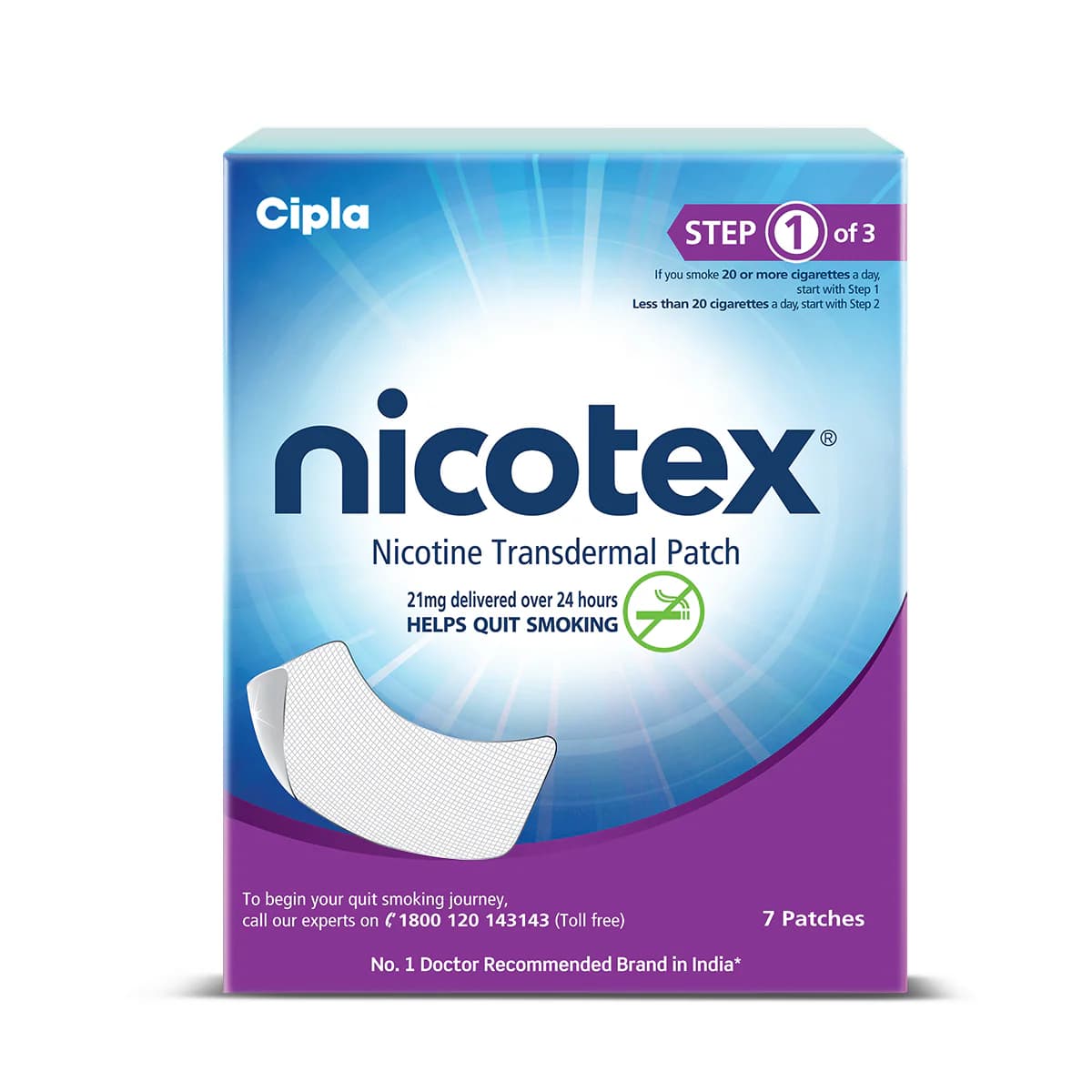NICOTEX PATCH 21MG