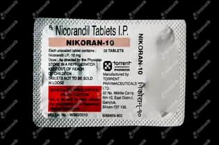 NIKORAN 10MG TAB 20`S