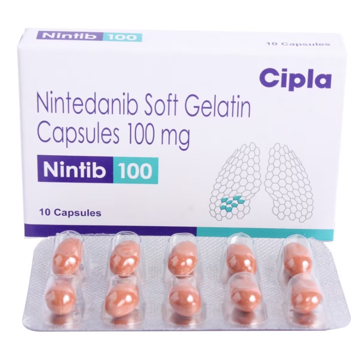 NINTIB 100MG CAP