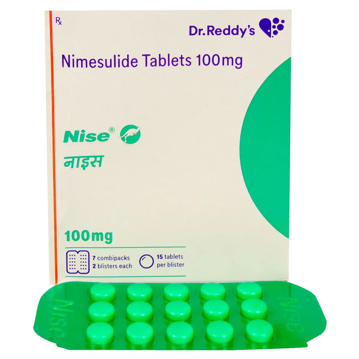 NISE 100MG TAB 15`S