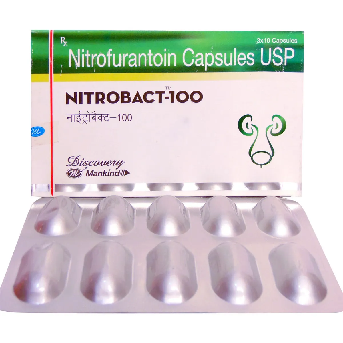 NITROBACT 100MG CAPS