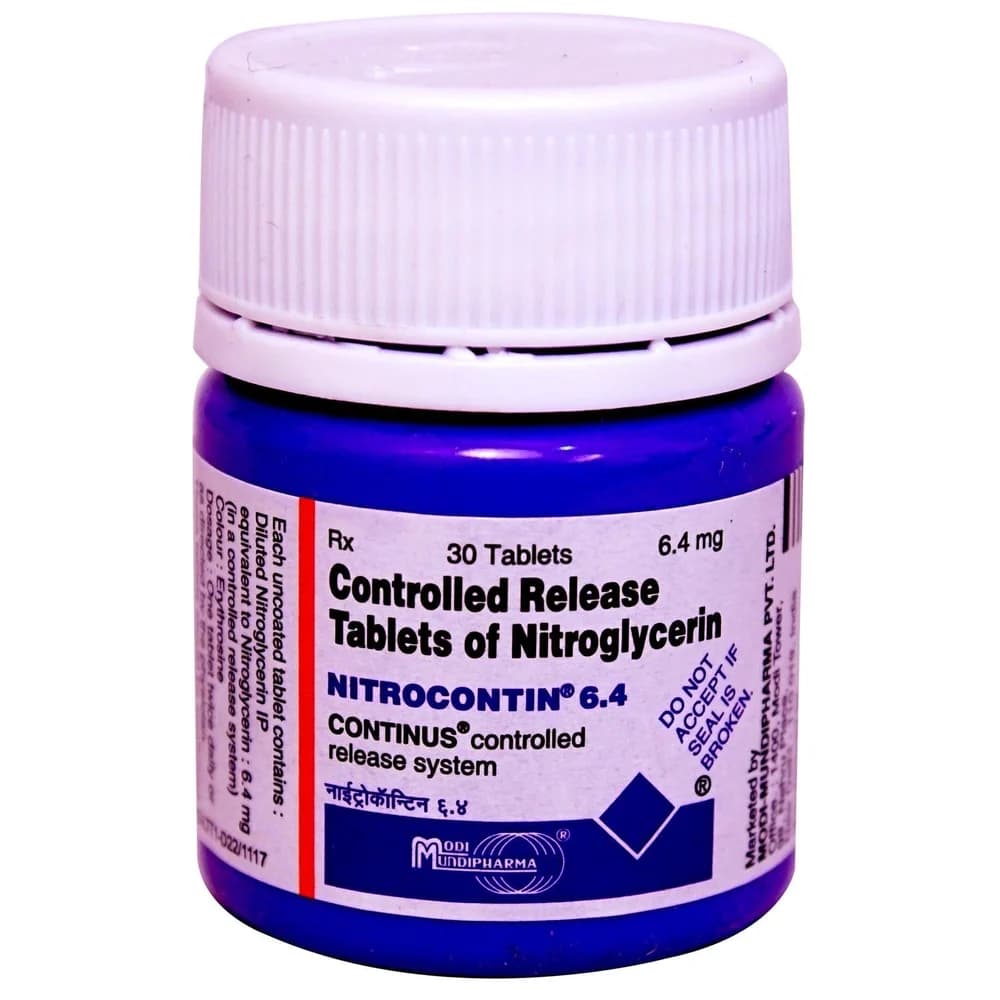 Nitrocontin 6.4 Tablet