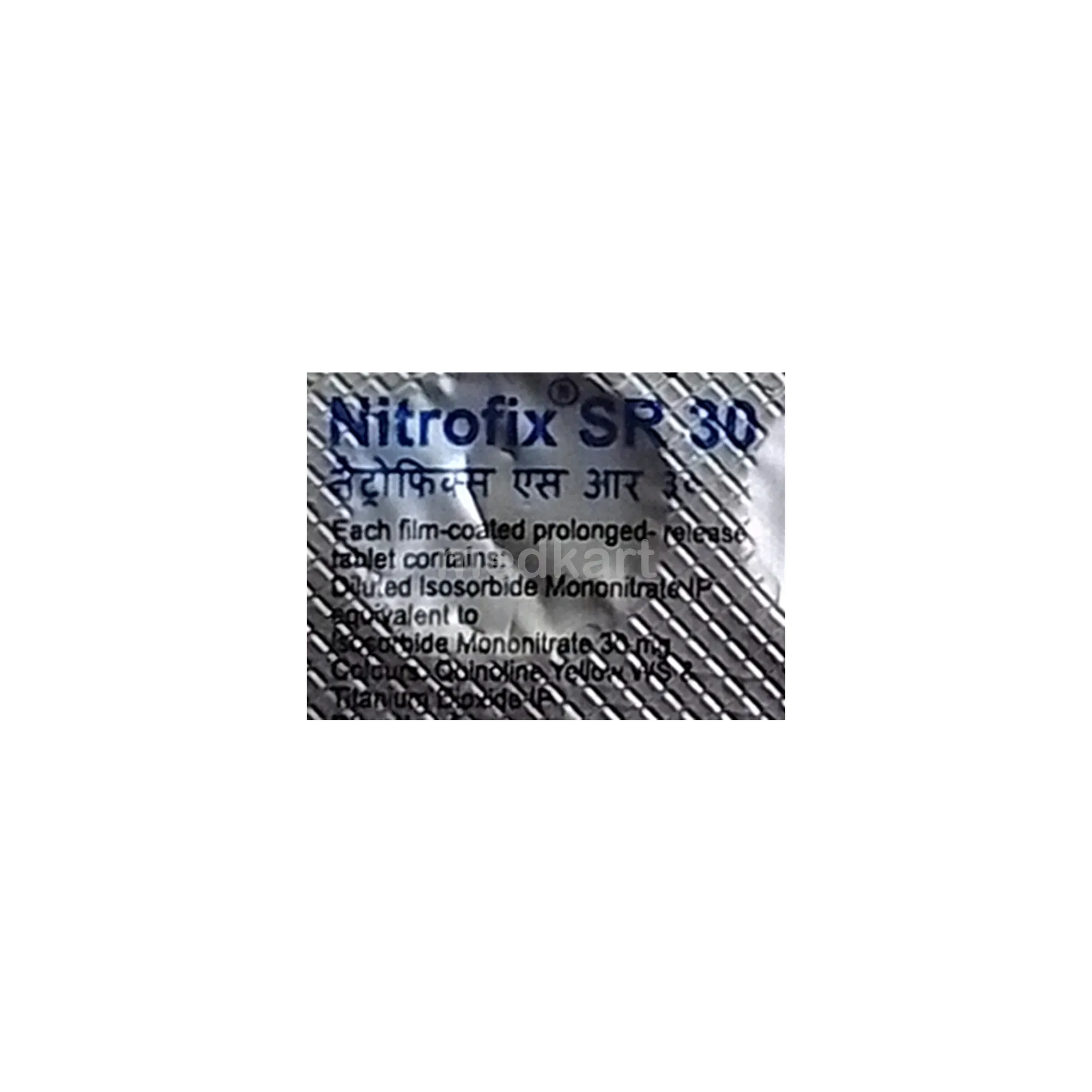 NITROFIX SR 30MG 10`S