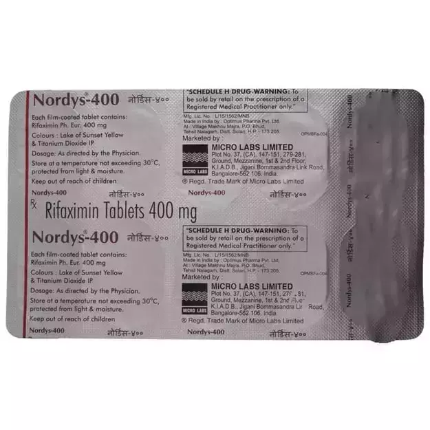 NORDYS 400MG