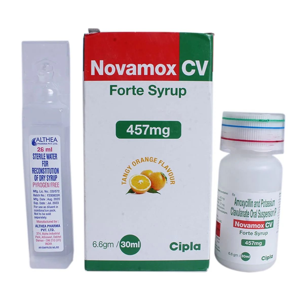 NOVAMOX CV FORTE SYP
