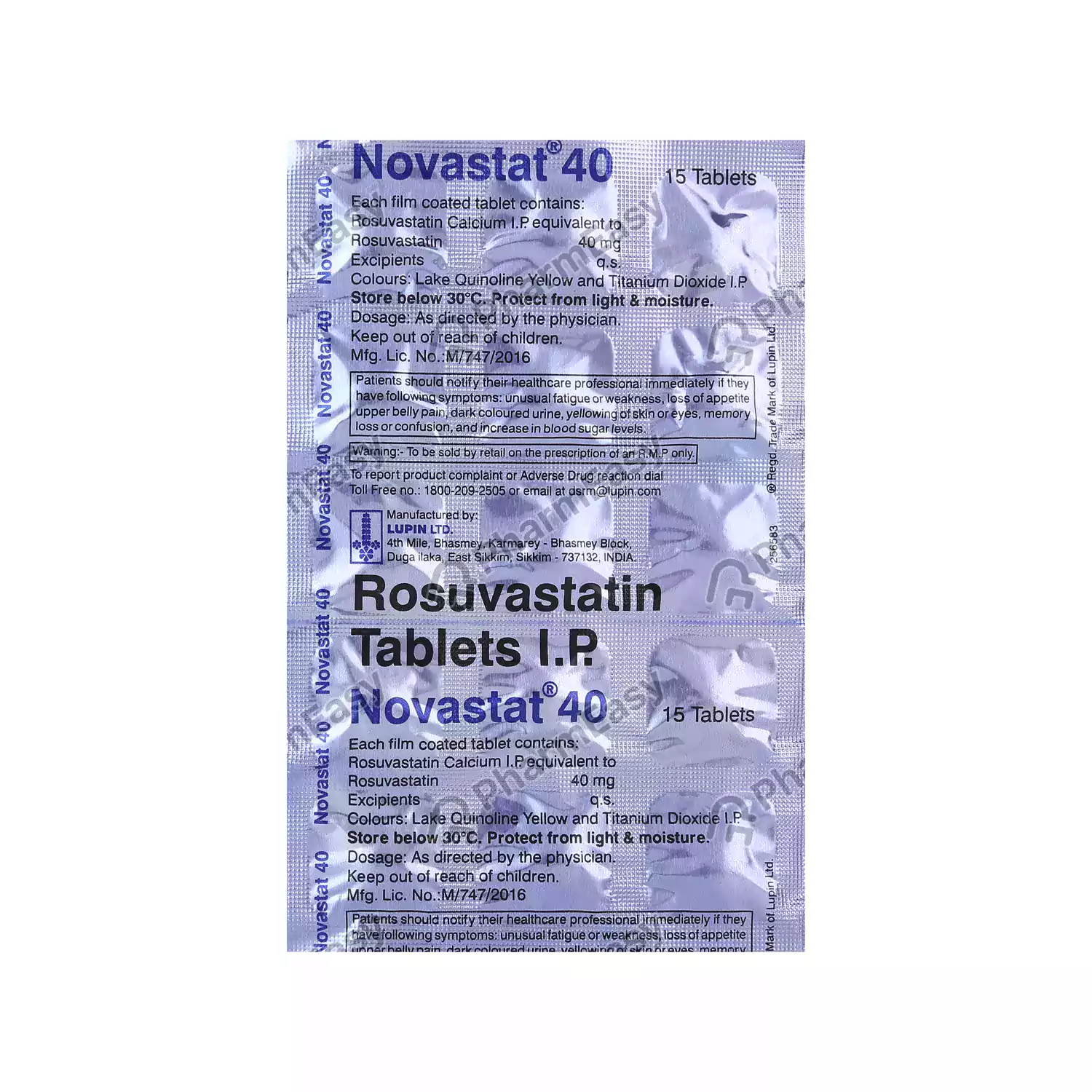NOVASTAT 40MG TAB
