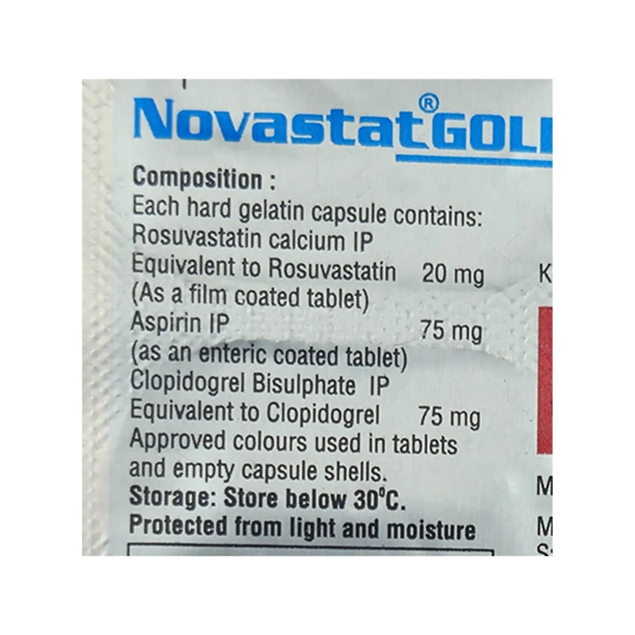 NOVASTAT GOLD 20MG