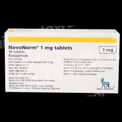 NOVONORM 1.0MG TAB
