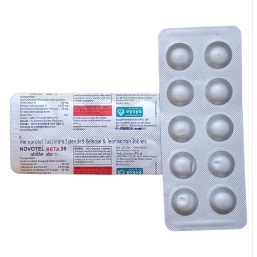 NOVOTEL BETA 25MG TAB