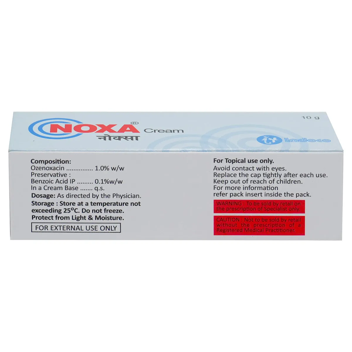 NOXA CREAM 10GM