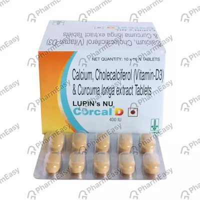 NU CORCAL D 400MG