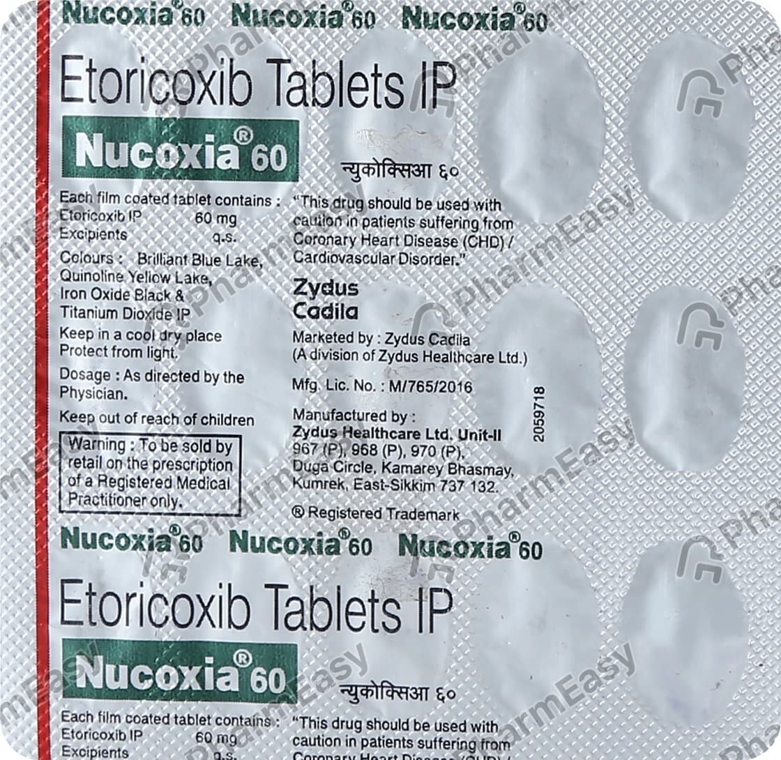 NUCOXIA 60 TAB