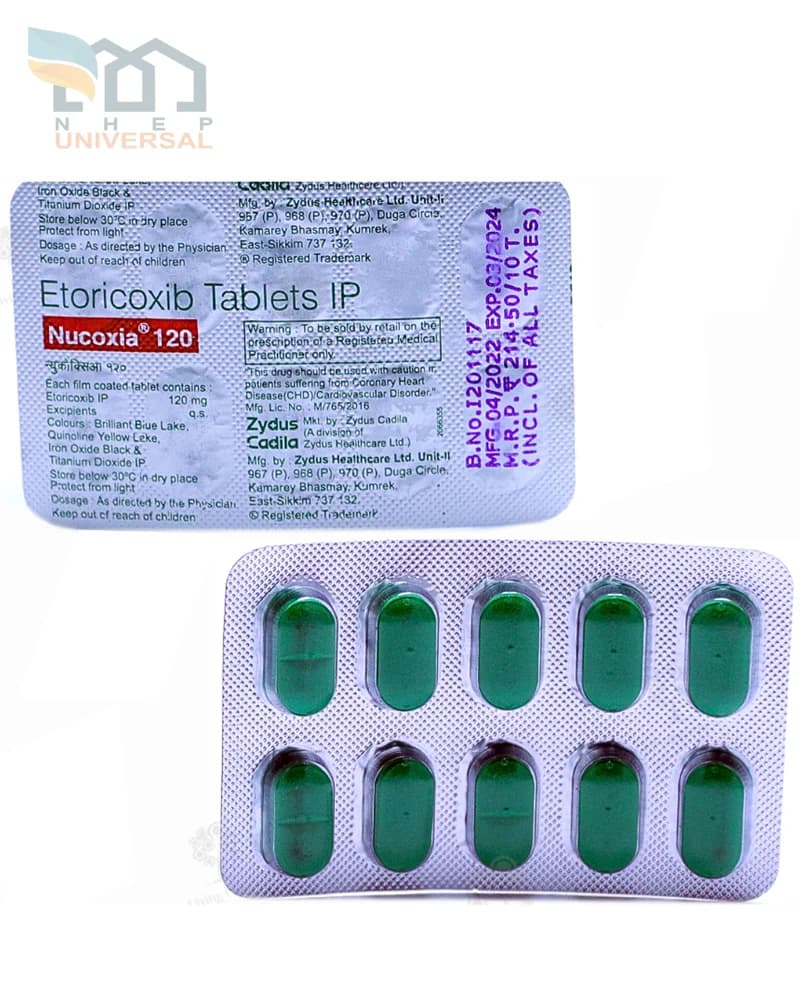 NUCOXIA XP 120MG TAB